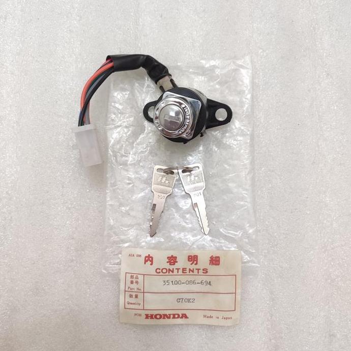 NEW kunci kontak honda C70 C90 nos japan