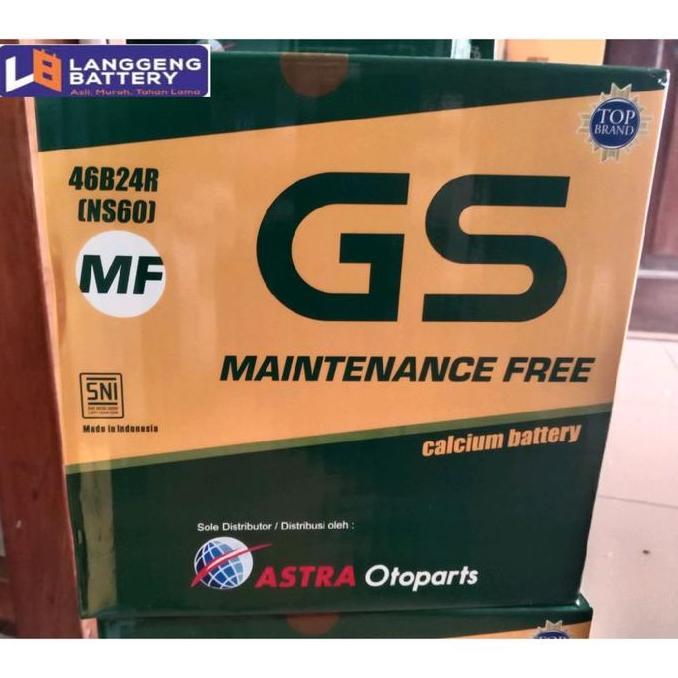 Aki mobil Suzuki APV GS astra MF NS60 aki kering