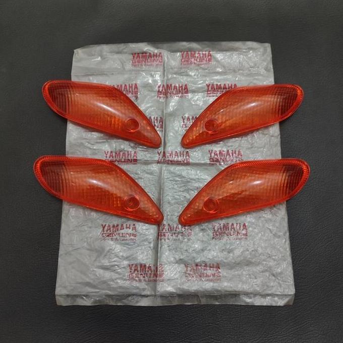 TERMURAH - kaca mika lampu sein sen reting riting depan kiri kanan yamaha 125Z Y125Z original