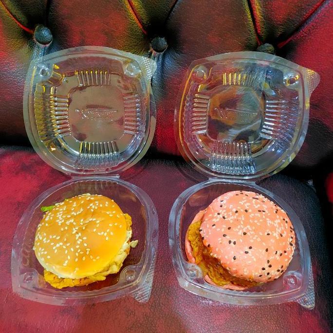 Mika burger/mika donat 1pck isi 50pcs