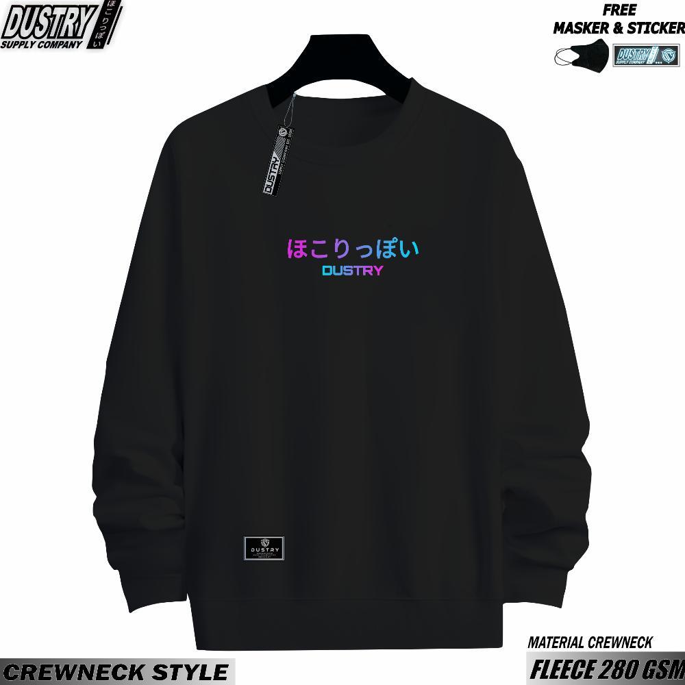 PREMIUM SWEATER CREWNECK PRIA DISTRO CRENEK DUSTRY JAPAN UNISEX CEWEK COWOK JUMBO ORIGINAL KEKINIAN 