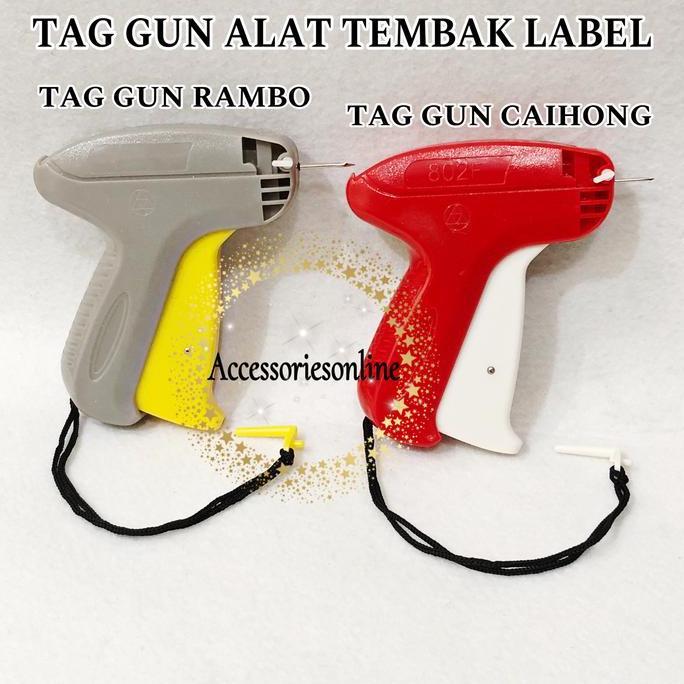 Creo- Tag Gun Rainbow / Tembakan Label / Alat Tembak Label Baju