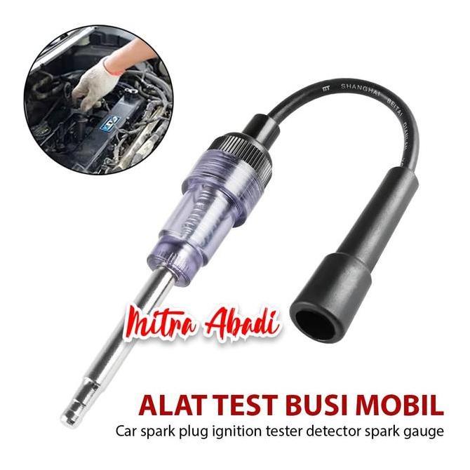 Alat Tes Busi Mobil / Alat Penguji Busi / Tester Penian Koil Busi / Car Spark Plug In-Line Ignition 