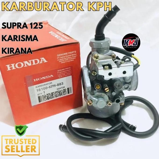 16100-KPH-883 KARBURATOR KPH HONDA KARISMA SUPRA 125 KIRANA ORIGINAL