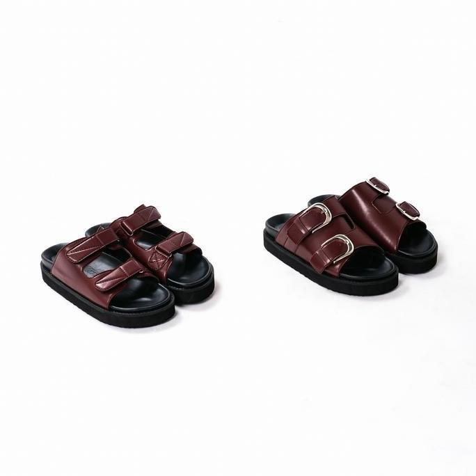 [CUCI GUDANG] ATOZZ KAIA & SERA - Burgundy Series - Sandal Wanita