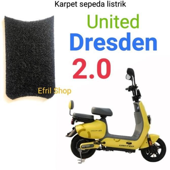 KARPET SEPEDA LISTRIK UNITED DRESDEN 2.0 KARPET