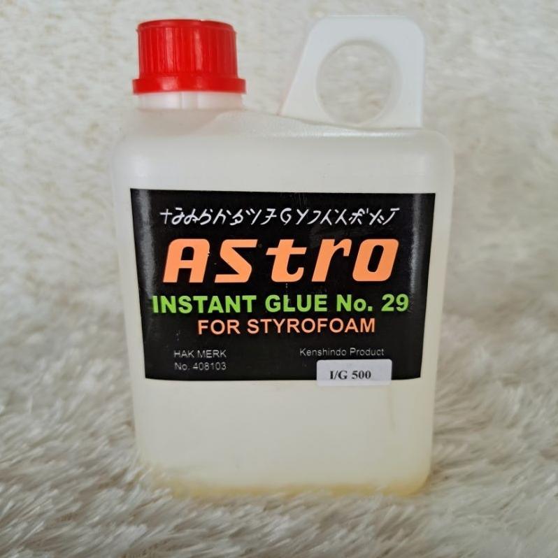 Lem Astro 500Ml/Lem Untuk Gabus/Lem Gabus Astro/Lem Sterofoam