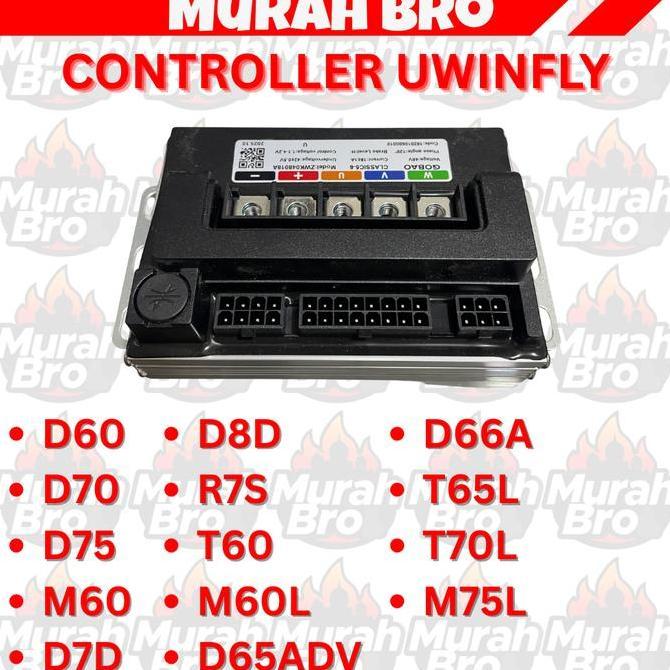 CONTROLLER SEPEDA LISTRIK UWINFLY D7D D8D D60 D70 M60 T60 M70 T70 D65 D75 M60L ORIGINAL