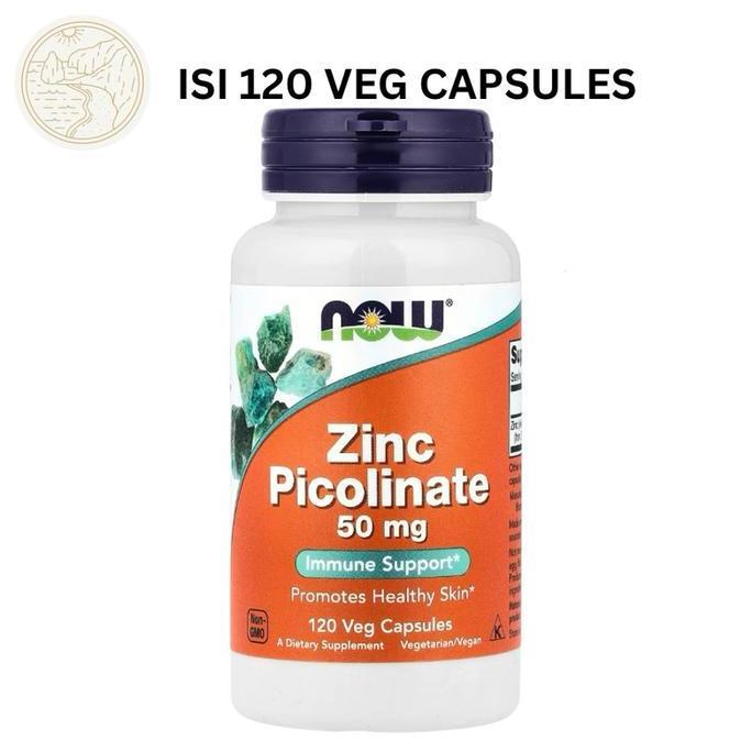 Now Zinc Picolinate 50Mg Veg Caps