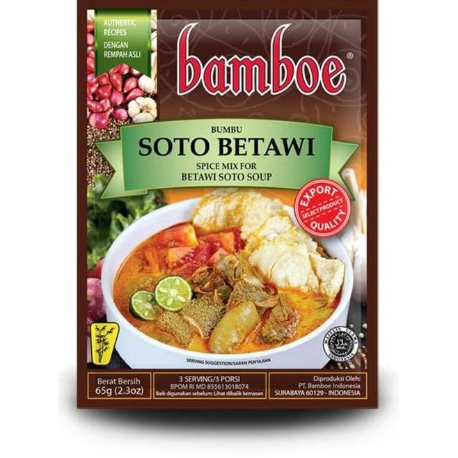 Bumbu Bamboe Soto Betawi / Betawi Soto Soup