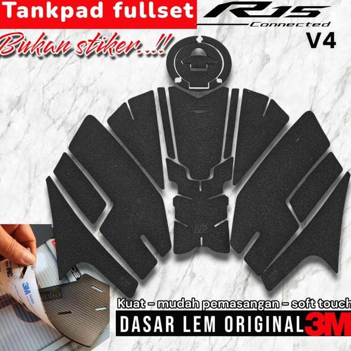 Tankpad R15 V4 Carbon Pattern Motorcycle