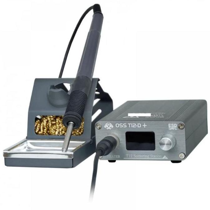 SOLDER STATION OSS TEAM T12D T12-D MATA SOLDER T12 ORIGINAL ASLI