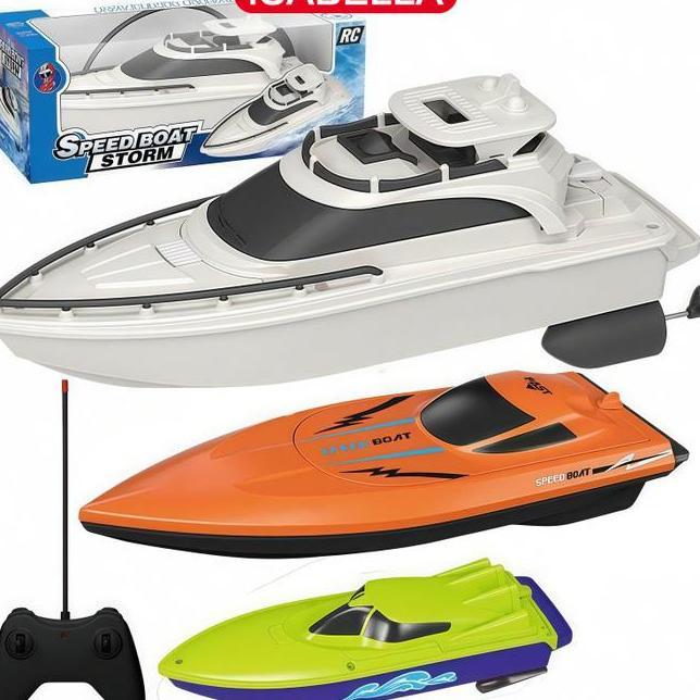 Isabella Kapal Balap Remot Kontrol Mainan Anak Rc Kapal Speed Boat Radio Remote Control Perahu Remot