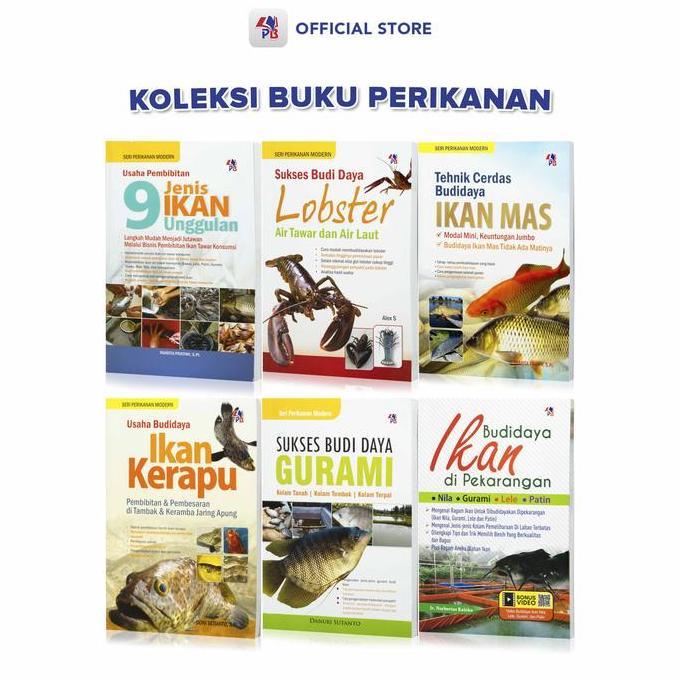 Alexanderpool66 - Buku Perikanan : Sukses Budidaya Gurami / Sukses Budidaya Lobster / Usaha Budidaya