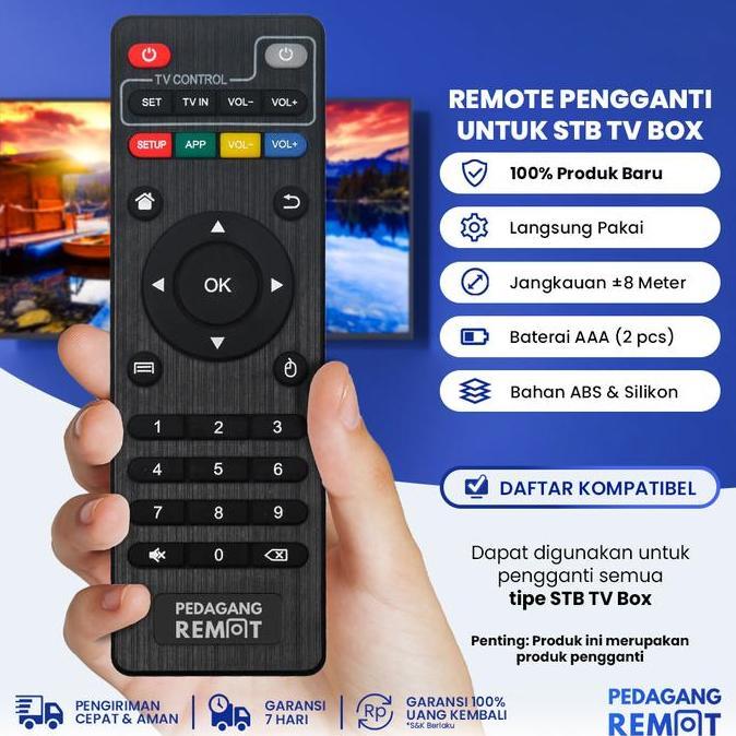 Remot Remote Stb Android Tv Box Universal Mxq Pro Mx10 H96 V88 T95 X96