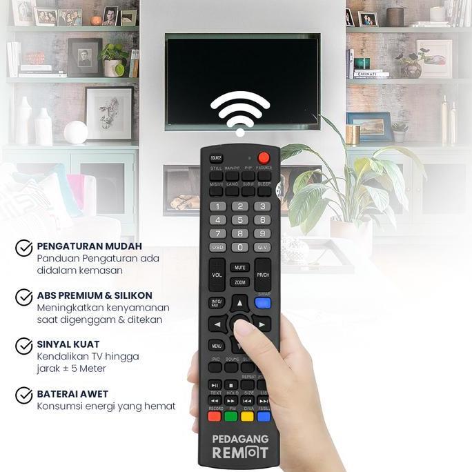 Remot Remote Tv Polytron Cinemax Lcd Led 81L191 Pld 24T8511