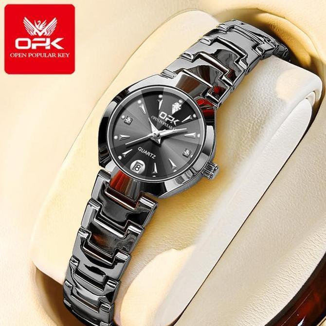 Clock- Opk Jam Tangan Nita Anti Air Cewek Bergaya Elegan Kecil Analog Women Tches Jam Tangan Poros