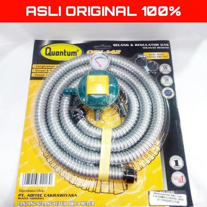 Moc- Quantum Selang Regulator Qrl142 / Qrl 142 / Qrl-142 1.8 Meter