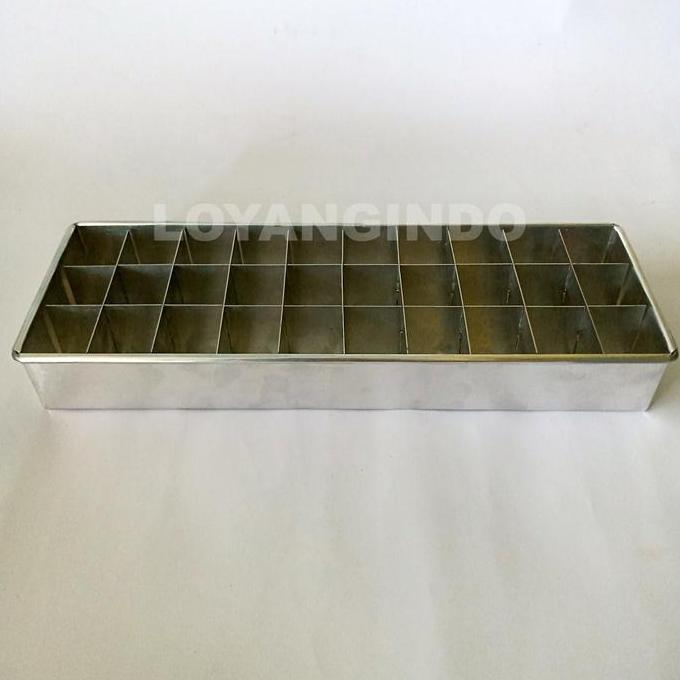 Box- Loyang Brownies Sekat 30X10 Tinggi 4 Cm Loyang Sekat Brownies Cetakan Brownies