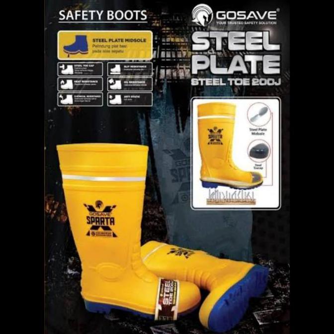 ADASELLER22 - GOSAVE SEPATU SAFETY BOOT SPARTA - X