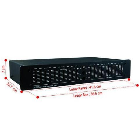 SC BOX EQUALIZER 20 CHANNEL E-21 BOX E21 E-21 BOK TONE EQUALIZER