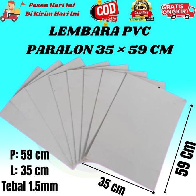 PVC LEMBARAN PIPA PARALON LEMBARAN PIPA LEMBARAN UKURAN 3559 CM