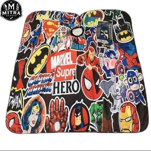 [MB] Kip MARVEL Tebal JUMBO ukuran Dewasa Sarung Kain kip potong rambut Barber Apron Cukur Kep Pangk