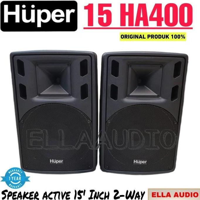Promo huper 15ha400 speaker aktif huper ha400 Diskon