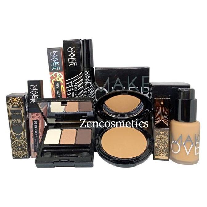 Make Over Paket Make Up Original 6 in 1 - Set Kosmetik Cover Eyeshadow