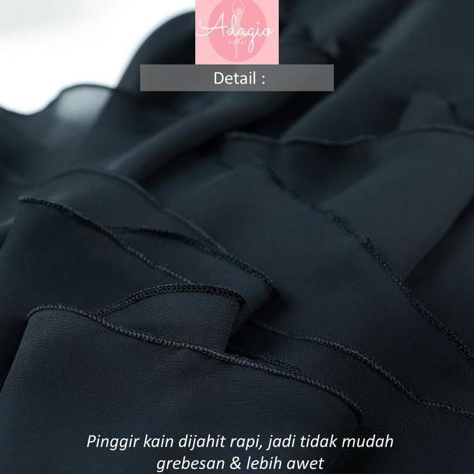 Astore_Shop - Adagio Rok Balet Kain Kaca Organdi Sifon Ungu Wrapskirt Ballet Anak Bahan Sifon Size M