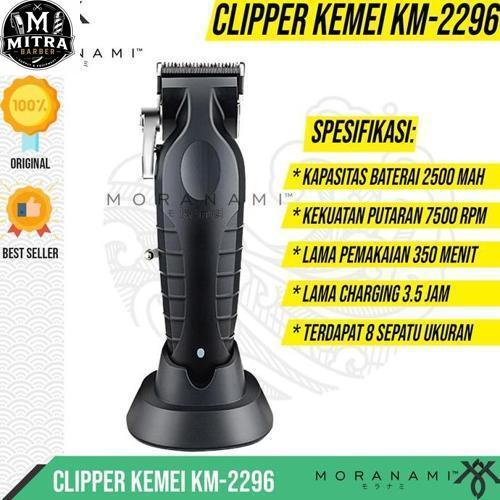 [MB] KEMEI 2296 Clipper Alat Cukur Rambut Mesin Cukur Rambut KEMEI Original