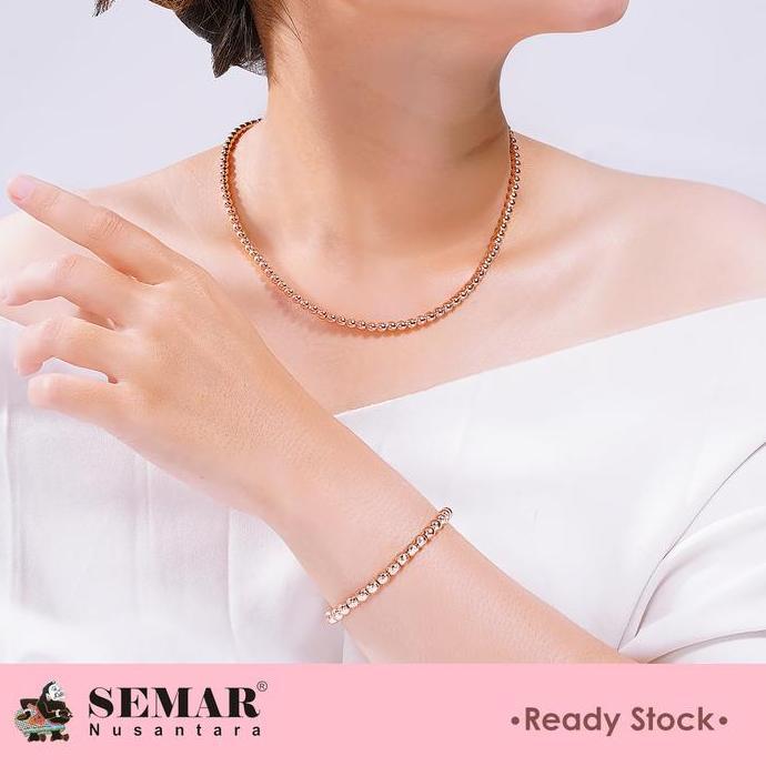 Gelang Emas Bethany Bubble Pop Gold 17K Semar Nusantara