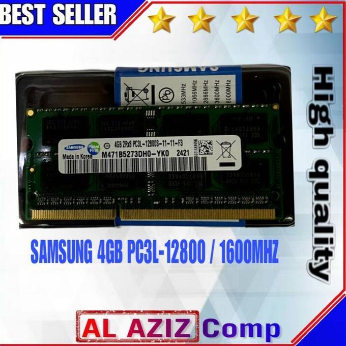 Memory Laptop Hynix 4 Gb Ddr 3 Pc3L 12800