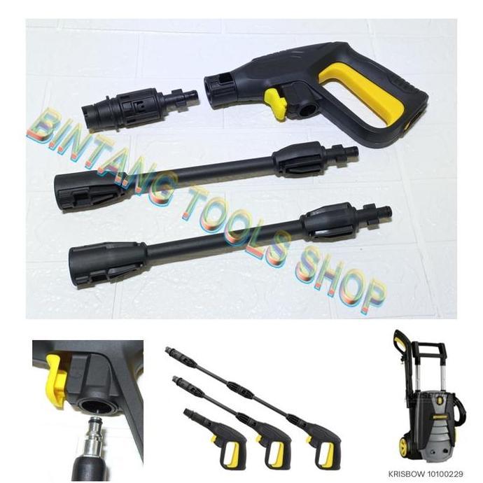 TEMBAKAN SHORT GUN STICK LANCE NOZZLE JET CLEANER FOR KRISBOW 10100229
