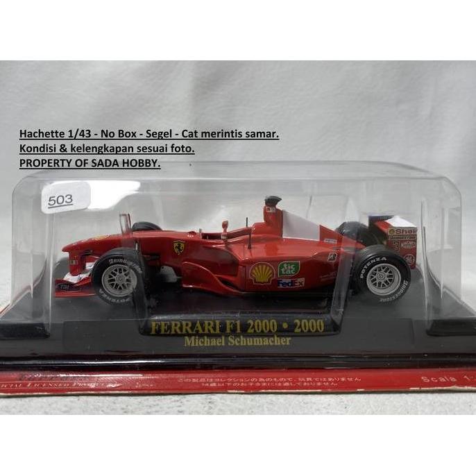 HACHETTE ALTAYA 1/43 FERRARI F1 2000 NO 3 MICHAEL SCHUMACHER NO BOX S2025