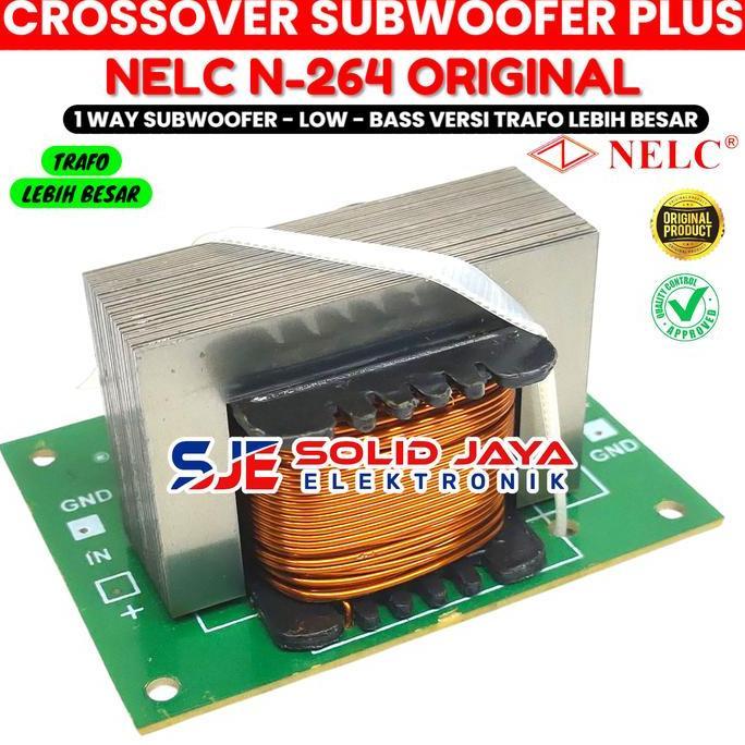 Tron- Crossover Subwoofer Plus 1 Y N264 Nelc Crosover Sub Subwofer Low Bass Sub Woofer Crossover Plu