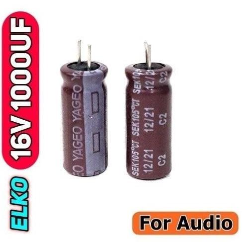 CAPACITOR ELCO 1000UF 16V 1000/16 1000UF/16V KAPASITOR ELKO 1000 UF 16 VOLT 1000 MIKRO 16V