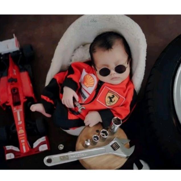 Baju Anak Pembalap Kostum Racing Anak Free Topi Stelan Pembalap Bayi Termurah