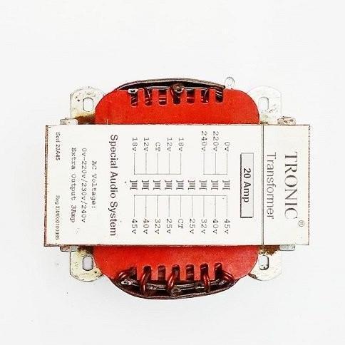 TRAFO TRONIC 20A SERI 20A CT-45V CT 12-18V