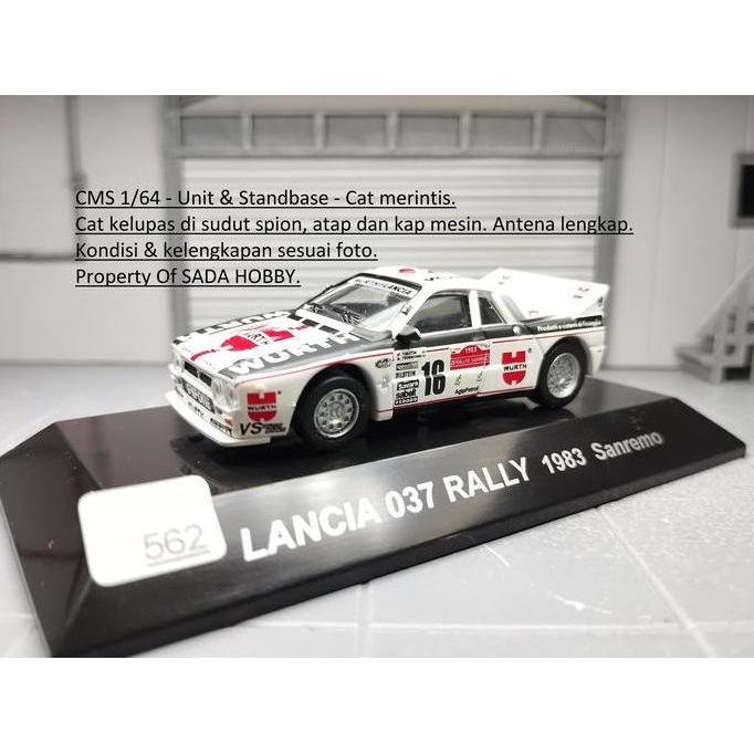 CMS 1/64 LANCIA 037 RALLY 1983 SANREMO NO 16 UNIT & STANDBASE ONLY S2025