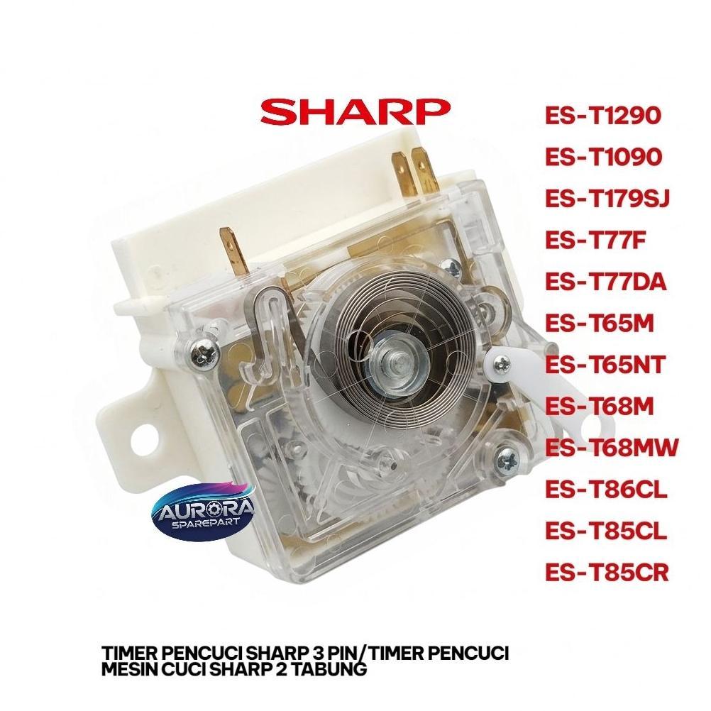 New Sale TIMER PENCUCI SHARP 3 PIN/TIMER PENCUCI SHARP TRANSPARAN ES-T1290 ES-T1090 ES-T79SJ ES-T77F