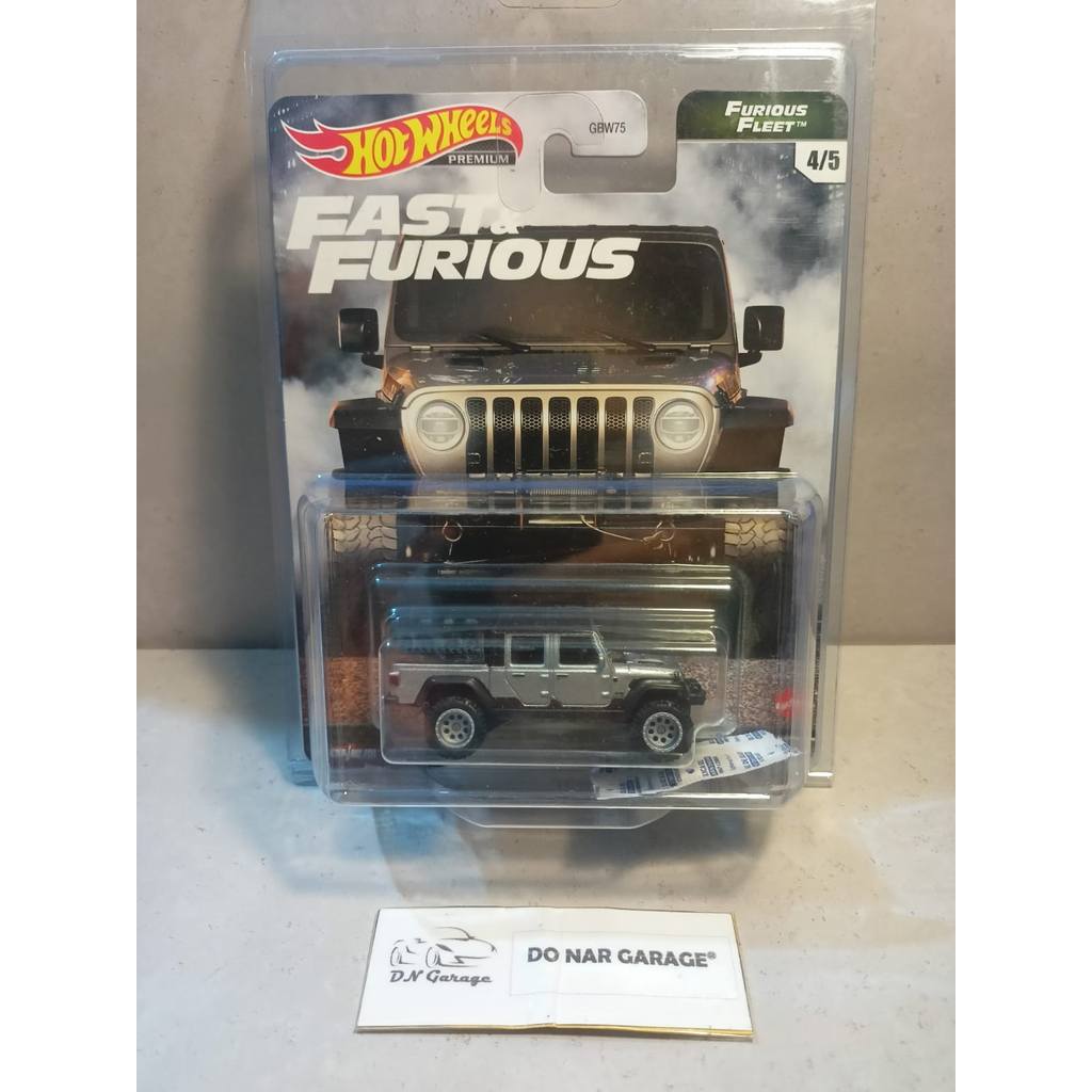 Hotwheels Premium Fast and Furious Furious Fleet – Jeep Gladiator