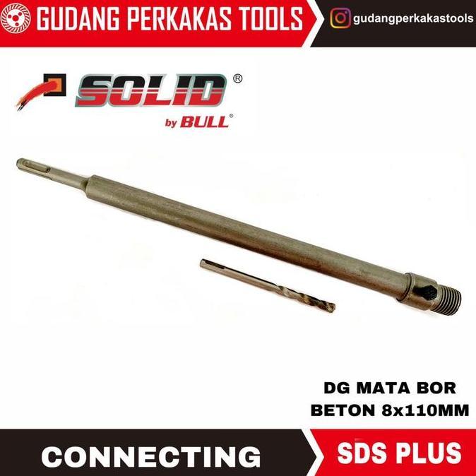 Pilihan - Connecting Shank (Sambungan) Hollow Core Bit Sds Plus 200Mm Solid