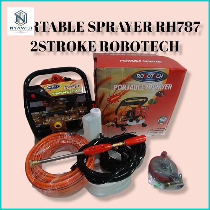 mesin portable steam/portable power sprayer merk Robotech