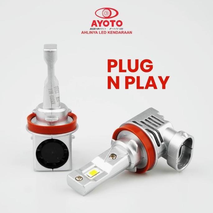 // Lampu Led Ayoto H11 Mobil 1Pcs 35 Watt //