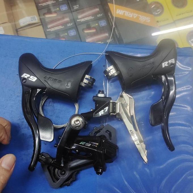 Grup Set Mini Roadbike Ltwoo R9 2 X 11Speed Brifter Rd Fd 11 Speed Ltwoo Road
