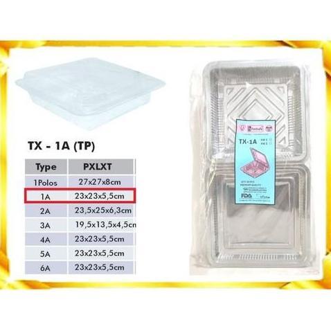Mika Kue TX-1A Gajah - Mika Box TX 1A - ISI 50 PCS