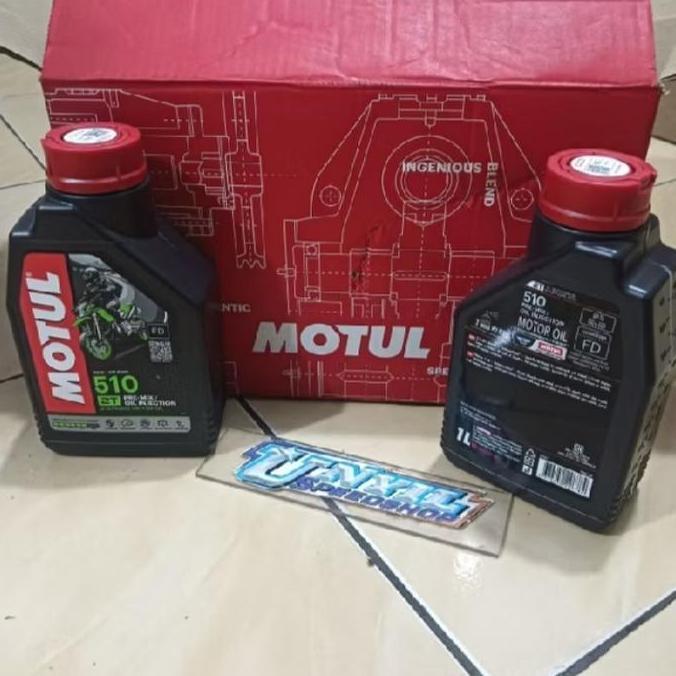 [terlaris] MINYAK PELUMAS OLI SAMPING MOTUL 510 2T 2 TAK 2 STROKE OLI SAMPING ORI [original]
