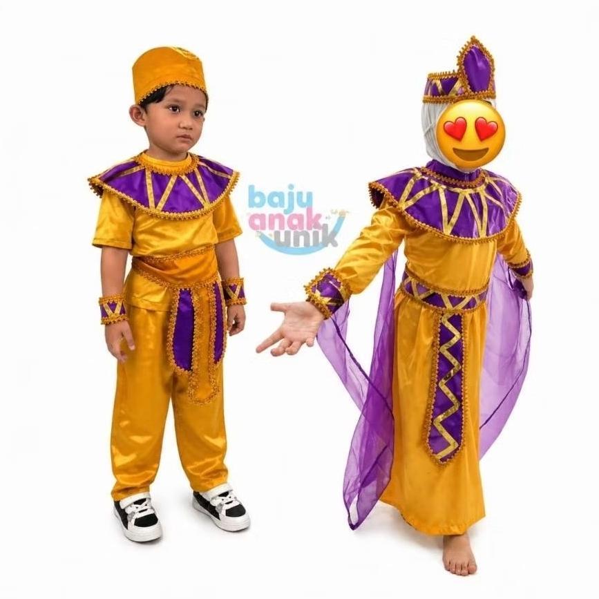 Diskon Bajuanakunik / Kostum Cleopatra / Kostum Ratu Mesir / Kostum King Egypt / Kostum Ramses Mesir
