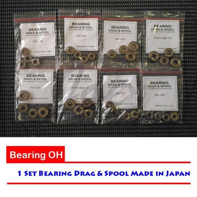 Fish- Bearing Set Reel Oh Jging Master - Xtreme Jger Untuk Drag & Spool